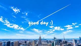 work & study music 🏙️ smooth jazz | bright contrail over the sunlit skyline, good day screenshot 5