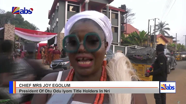 Dr Uju Okechukwu Initiated Into Otu ‘Odu Iyom Nri’