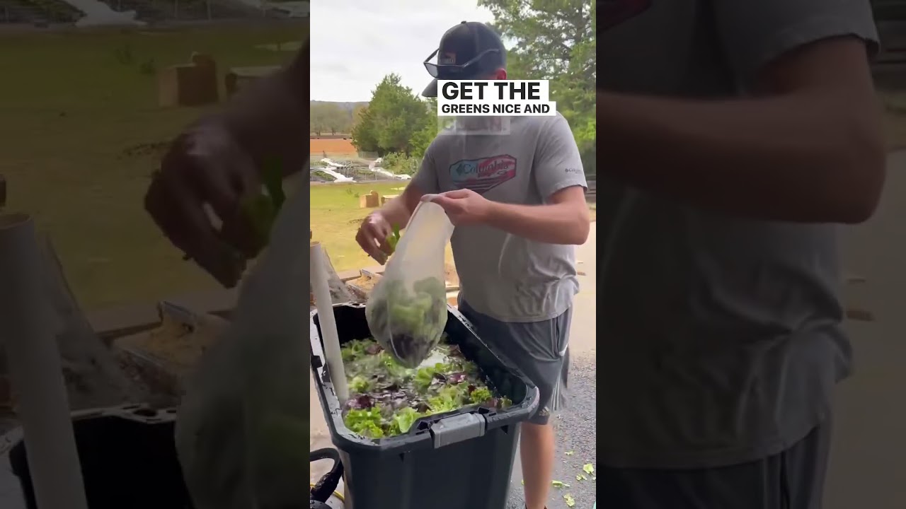 Here is how we wash and dry lettuce on our farm auf YouTube ansehen Here is how we wash and dry lettuce on our farm auf YouTube ansehen