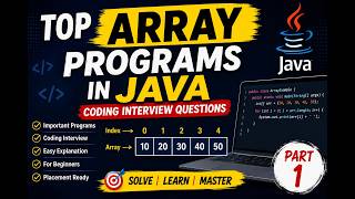 Top Array Programs in Java | Coding Interview Questions