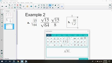 Alg 1 Video Notes 9.1 Example 2