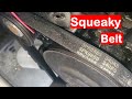 Ruido o Chirrido en las Bandas o Correas del Motor. Spray Antideslizante. Squeaking Belt. Anti slip.