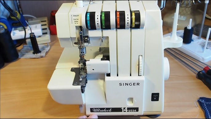 Singer 14SH644-14SH654 Serger Sewing Machine Instruction Manual