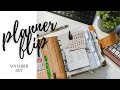 Planner Flip Nov 2021 | A6 VDS | Plan With Bee