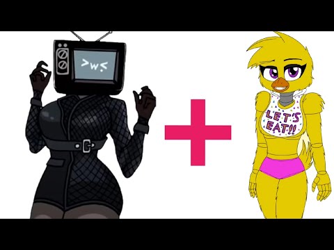 TV Woman + Chica = ??? | Skibidi Toilet Animation