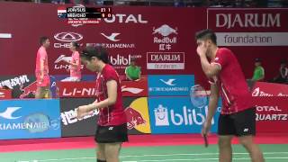 TOTAL BWF World Championships 2015 | Badminton Day 2 R64 M7-XD | Jor/Sus vs Mid/Cho