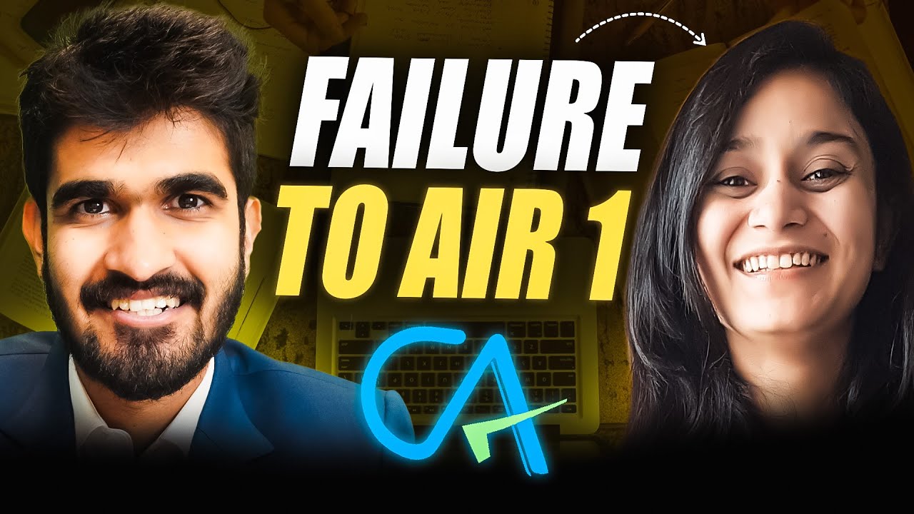 CA AIR 1 after 9 FAILED Attempts! Ft. Shailee Chaudhary | Kushal Lodha | Kushal Lodha #69