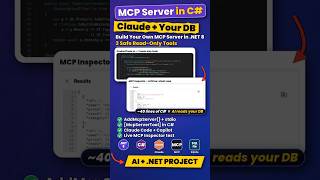 MCP Server in C# (.NET 8): Let Claude & Copilot Query Your API