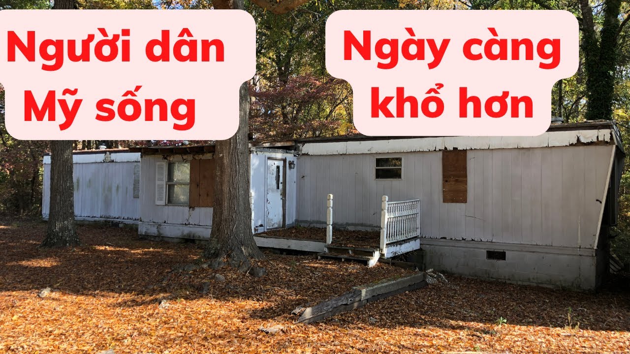Cuộc sống của người dân Mỹ ngày càng khổ hơn vì phải sống trong ngôi ...