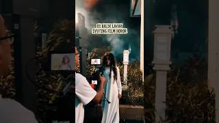 Di balik layar syuting film horor sosok perempuan sangat menyeramkan Di balik layar syuting film horor sosok perempuan sangat menyeramkan