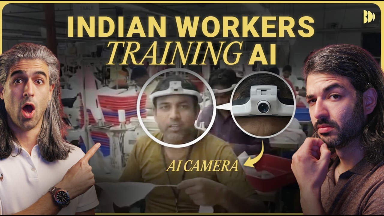 Indian Factory Workers are Training AI ROBOTS 🤯 thumbnail