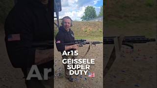 Essaie de l'ar15 Super Duty de Geissele 🇺🇲 #tirsportif #police #contractor #shorts  #training
