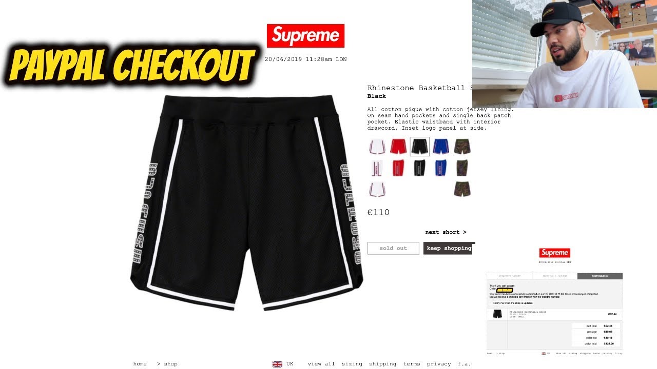 ORDERED THE WRONG SIZE:/ SUPREME WEEK17 SS19 LIVE COP