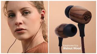 Energy Sistem - Earphones Eco - Fülhallgató Diófából