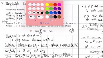 Clique number of a random graph