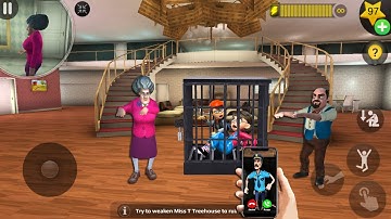 troll Miss T so funny everyday in Scary Teacher 3D (android, ios) part 1255