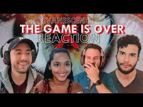 BRAZILIANS REACT TO 'THE GAME IS OVER' | #EVANESCENCE #ROCK #Music