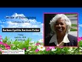 Service of thanksgiving celebrating the life of barbara cynthia harrisonpotter
