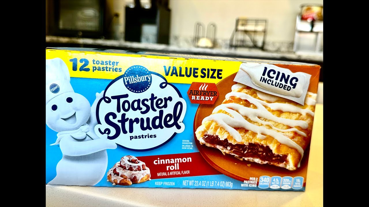 Breakfast Deliciousness | Warm Cinammon Toaster Strudels | 🍯🍓☕️🧈 EATING SHOW