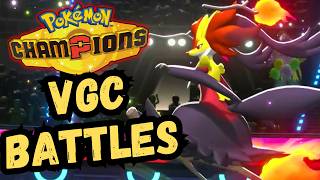 Master Ball Level Mega DELPHOX Team!! Pokemon Champions VGC Wifi Battles