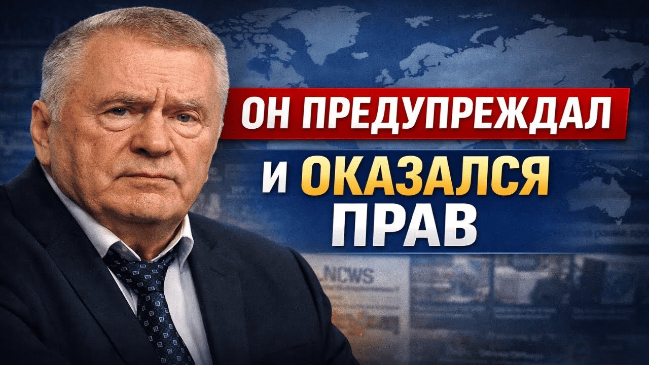 ПОСЛЕДНЕЕ ПРЕДСКАЗАНИЕ ЖИРИНОВСКОГО | КРАХ США И НАТО В 2026?