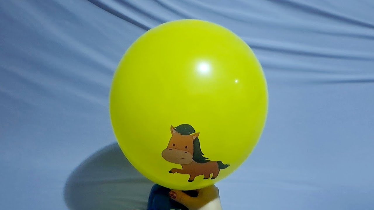 INFLATING AND DEFLATING FUN HAPPY BIRTHDAY BALLOONS!!! - YouTube