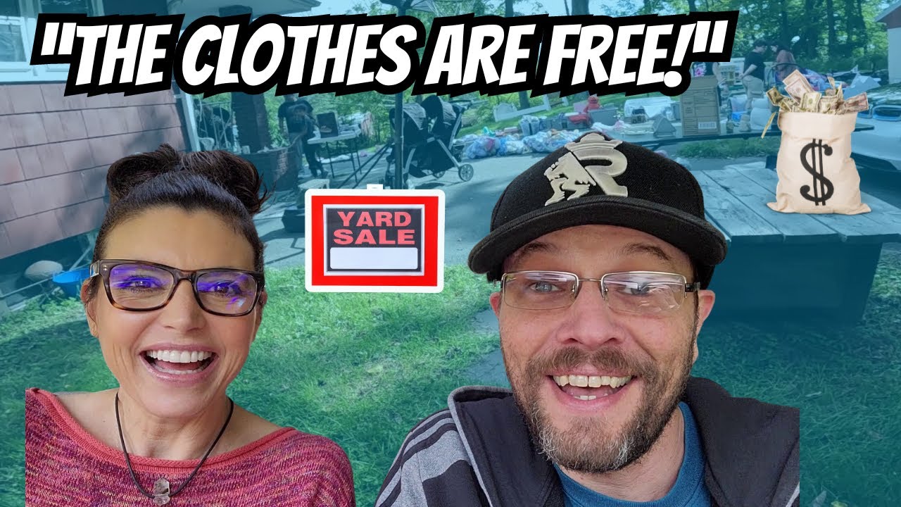 TownWide Yard Sale Treasures Haul Garage Sales Galore + FREE Quality