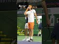 Djokovic and Tsitsipas On Fire In Doubles ♨️