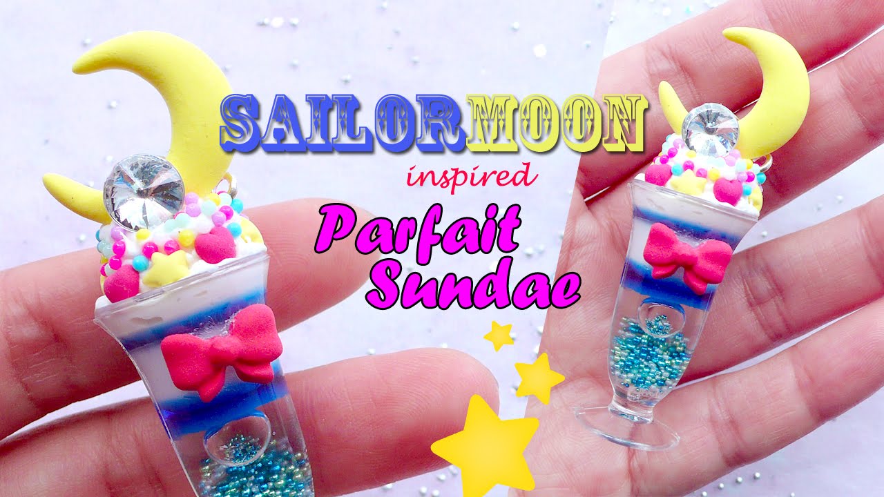 Sailor Moon Inspired Parfait Sundae Tutorial