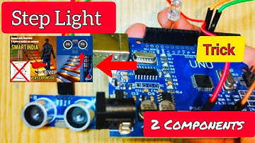Control LED light with Ultrasonic Sensor & Arduino Uno | Step-by-Step Tutorial