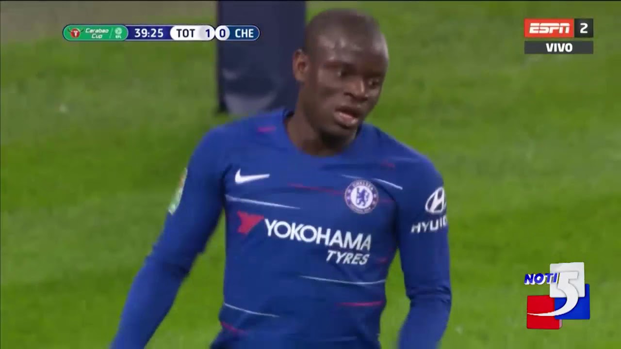 Semi final de la Copa de la Liga entre el Tottenham y el Chelsea nariño coffee