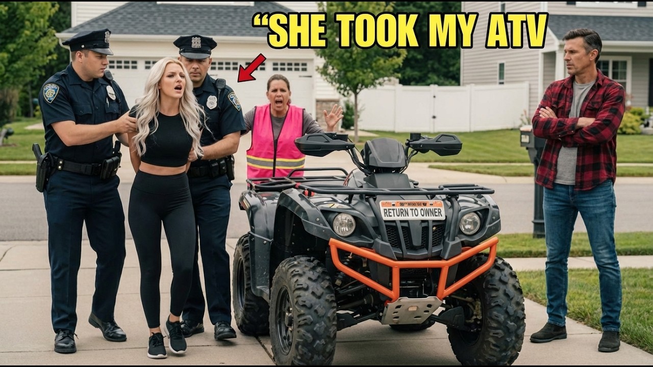 “HOA Karen’s Daughter Took My ATV — She Had No Idea What Was Coming” ✅