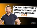 Copiar informes y exploraciones en propiedades de Google Analytics 4