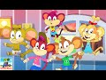 Five Little Monkeys + More Nursery Rhymes & Cartoon Videos For Kids