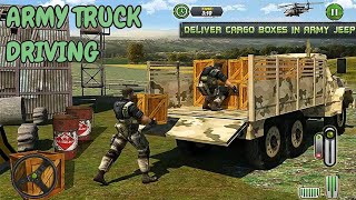 OFFROAD ARMY TRUCK DRIVING SIMULATOR #1 | ANDROID & IOS MOBILE GAMEPLAY screenshot 4