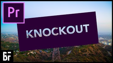Knockout Text in Adobe Premiere Pro