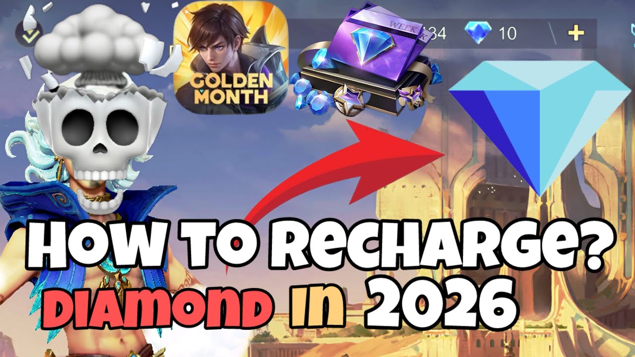 How to Recharge diamond in 2026? 🤔 