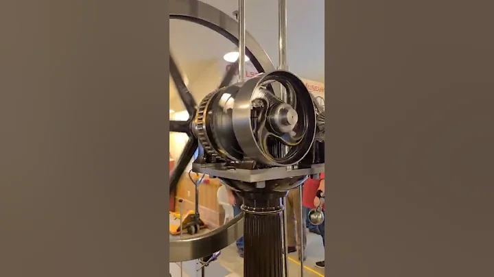 Wayne Grenning and his Otto-langen atmospheric eng...