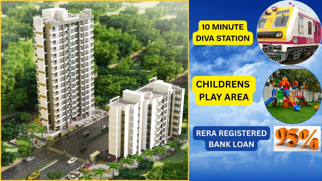 1 BHK flat sale in Diva Thane Rera Registered 