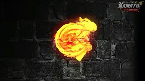 Intro- fire logo effect tutorial \\ kinemaster \\pixellab.....