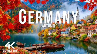 Germany Autumn 4K 🍂 Fairytale Castles, Golden Forests & Peaceful Alpine Lakes