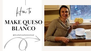 Queso Blanco || Beginners Cheese || No special equipment Net Worth