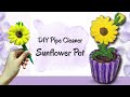 DIY Pipe Cleaner Sunflower Pot 🌻 | Step by Step Tutorial