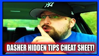 DoorDash's HIDDEN TIPS System Cheat Sheet! (PTD Vlogs Day 1625)