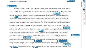 Understanding turnitin.com marked-up (graded) papers