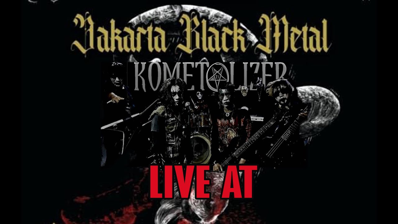 KOMETALIZER live at JAKARTA BLACKMETAL || sunday, Des 04 2022 at new cafe kaliber kota tua