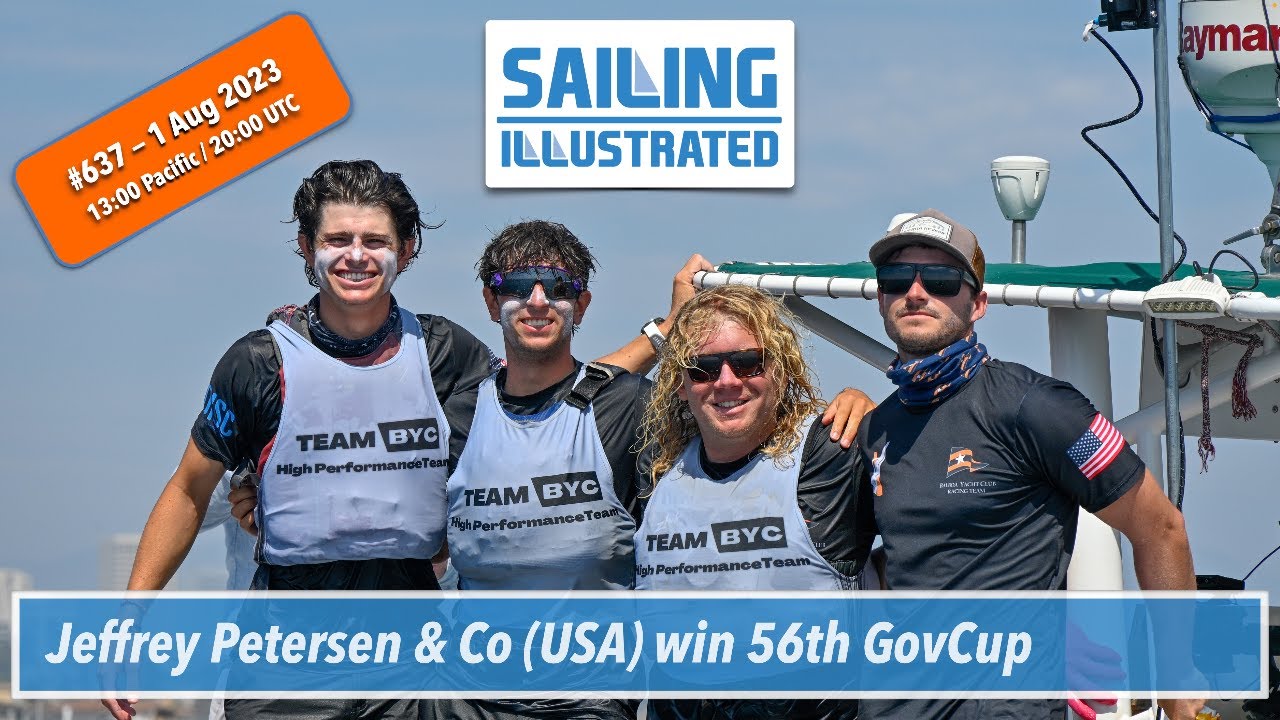 SI #637 — Jeffrey Petersen (USA) and his Balboa YC team win the 56th GovCup