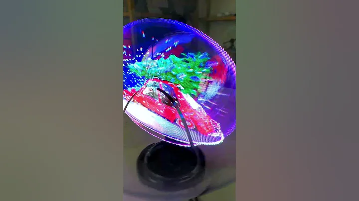 New product arrival Christmas ball #christmas #merrychristmas #3d #holographic #fyp #ledfan