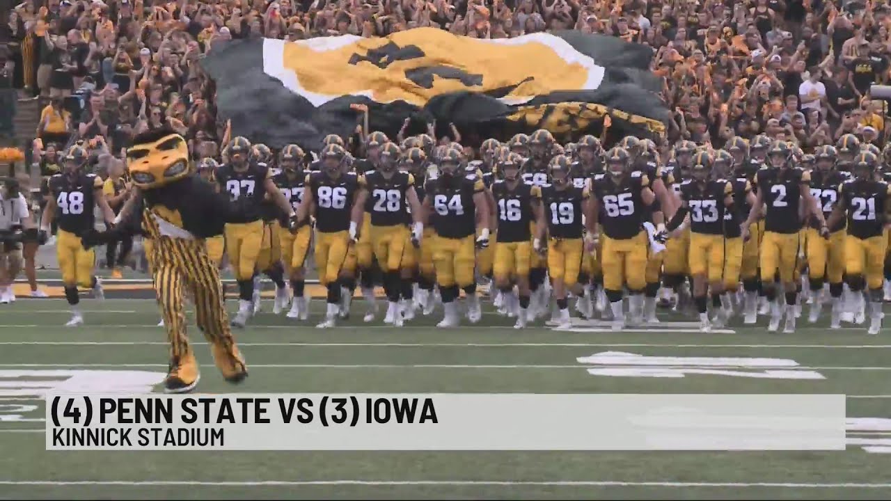 HIGHLIGHTS No. 3 Iowa beats No. 4 Penn State 2320 YouTube