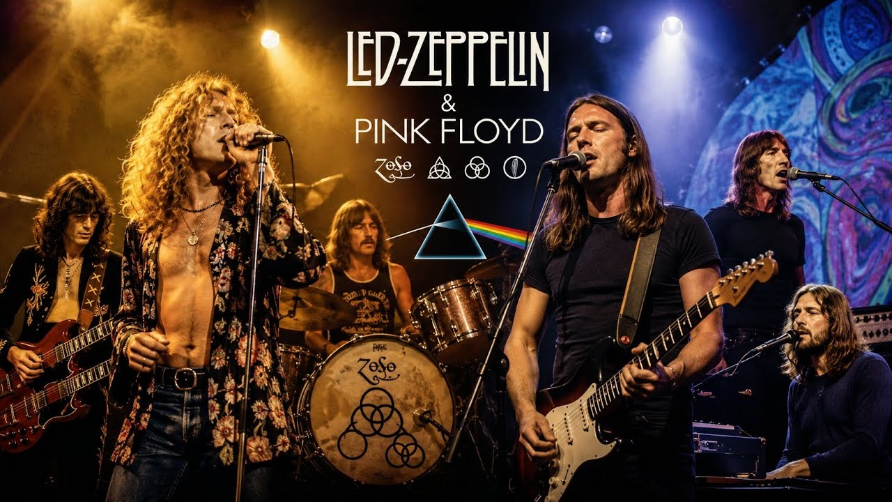 Led Zeppelin & Pink Floyd 🔥 Psychedelic Rock Odyssey | 1973s